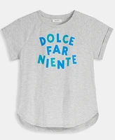On 34th Women's Raglan-Seam Dolce Far Niente Graphic T-Shirt, Exclusively at Macy's