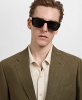 Mango Men's Linen Slim-Fit Amalfi Suit Blazer