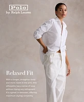 Polo Ralph Lauren Women's Relaxed-Fit Cotton Shirt