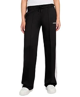 Guess Women's Yarrow Straight-Leg Scuba-Knit Joggers