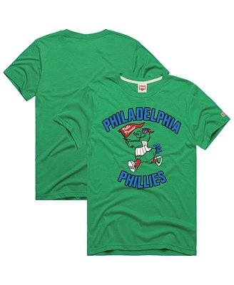 Homage Men's Green Philadelphia Phillies Hyper Local Tri-Blend T-Shirt