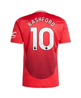 Adidas Men's Marcus Rashford Red Manchester United 2024/25 Home Replica Player Jersey