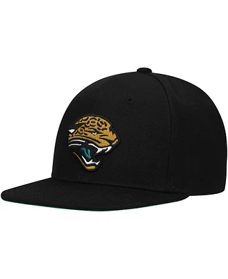Mitchell & Ness Big Boys and Girls Black Jacksonville Jaguars Gridiron Classics Ground Snapback Hat