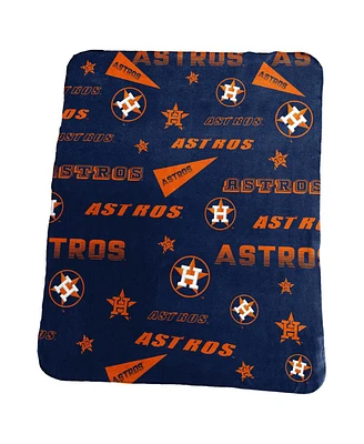 Logo Brands Houston Astros 50" x 60" Classic Fleece Blanket