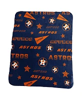 Logo Brands Houston Astros 50" x 60" Classic Fleece Blanket