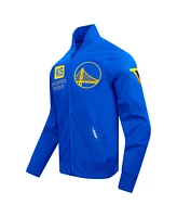 Pro Standard Men's Royal Golden State Warriors Area Code Full-Zip Jacket