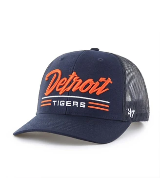 '47 Brand Men's Navy Detroit Tigers Garner Trucker Adjustable Hat