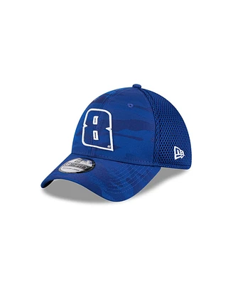 New Era Men's Blue Kyle Busch Camo 39THIRTY Flex Hat