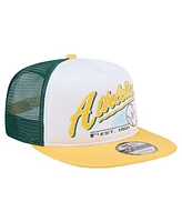 New Era Big Boys and Girls White Athletics Retro 9FIFTY Snapback Hat