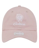 New Era Women's Pink Boston Celtics Gameday Preppy 9TWENTY Adjustable Hat
