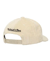 Mitchell & Ness Men's Cream Lafc Corduroy Off Pro Crown Adjustable Hat