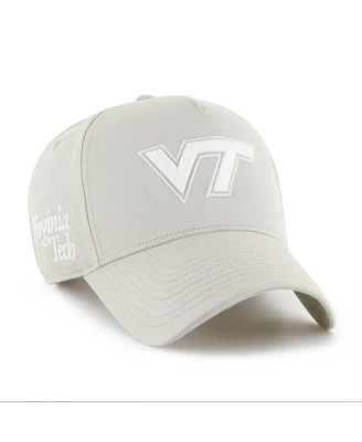 '47 Brand Men's Cream Virginia Tech Hokies Foundation Offside Adjustable Hat