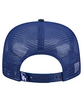 New Era Men's Navy Los Angeles Dodgers Retro Satin Script Golfer Adjustable Hat