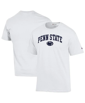 Champion Men's White Penn State Nittany Lions Arched Logo T-Shirt