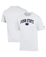 Champion Men's White Penn State Nittany Lions Arched Logo T-Shirt