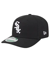 New Era Men's Black Chicago White Sox 125th Anniversary 9SEVENTY Stretch-Snap Hat
