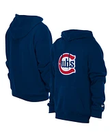New Era Men's Navy Chicago Cubs Star Alternative Logo Pullover Hoodie