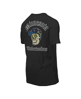New Era Men's Black Minnesota Timberwolves Sugar Skulls T-Shirt