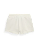 Polo Ralph Lauren Toddler and Little Girls Flag-Applique French Terry Shorts
