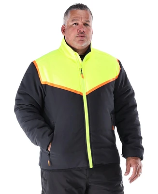 RefrigiWear Men's FrostFlex Insulated Quilted Jacket - -20°F Cold Protection, Flexible and Water-Repellent Workwear