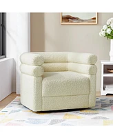 Donat Modern Swivel Barrel Chair