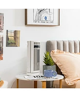14 Inch Mini Oscillating Tower Fan Electric Desk Fan with 3 Speed and Timer