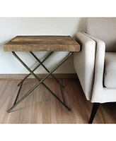 Solid Wood End Table for Living Room or Bedroom Furniture