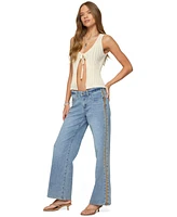Edikted Women's Verona Split Front Knit Top