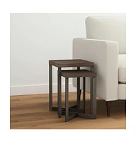 Traditional Solid Wood Square End Table – Timeless Accent Piece