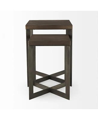 Traditional Solid Wood Square End Table – Timeless Accent Piece