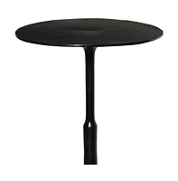 Iron Round End Table for Living Room or Bedroom Decor