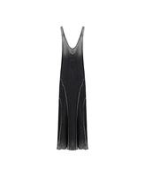 Pcfg Women's Free Heaven Acid Wash Long Dress