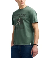 Men's Titus Relaxed Fit Short Sleeve Crewneck Game Day Essentials Graphic T-Shirt