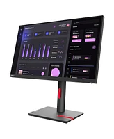 Lenovo ThinkVision T24i-30 23.8" 16:9 Full Hd Ips Wled Lcd Monitor, Raven Black
