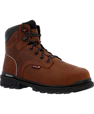 Rocky Men's Rams Horn Composite Toe Internal Met Guard Work Boot