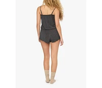 WeWoreWhat Women's Lace Panel Romper