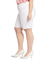 Nydj Plus Briella Denim Shorts