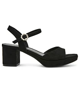 Anne Klein Women's Piper Platform Block Heel Dress Sandals