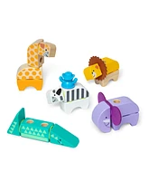 Melissa and Doug Blockables Safari Play Set