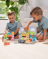 Melissa and Doug Blockables Town Play Set