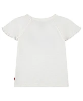 Levi's Toddler Girls Flounce Raglan T-Shirt
