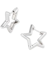 Kendra Scott 14k Gold-Plated Small Star Huggie Hoop Earrings, 0.88"
