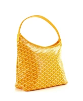 Pre-Owned Goyard Boheme Hobo Printed Coated Canvas