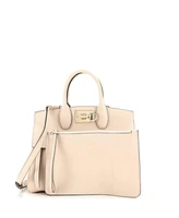 Pre-Owned Salvatore Ferragamo Small Studio Satchel Leather