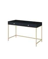 Modern Writing Desk with Two Drawers – Stylish and Functional