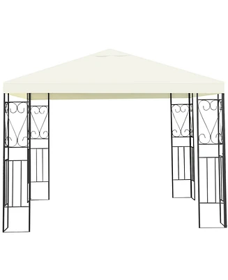 10 x 10 Feet Patio Gazebo Canopy Tent Garden Shelter