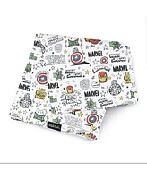 Milk Snob Marvel Spider-Man Sketch Book Blanket