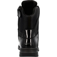 Rocky Men's Cadet 8" Black Side Zip Public Service Boot
