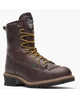 Georgia Boot Men's Steel Toe Waterproof Logger
