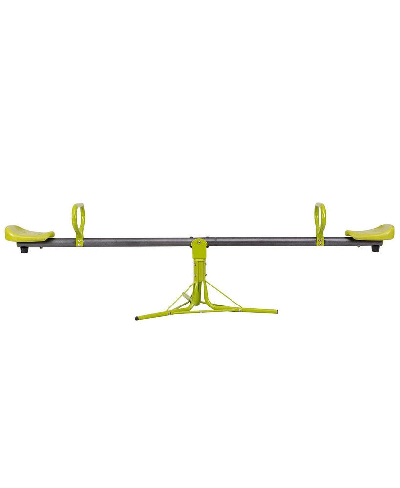 Kids Seesaw Swivel Children Teeter Totter Outdoor Play Set for 2 Children
